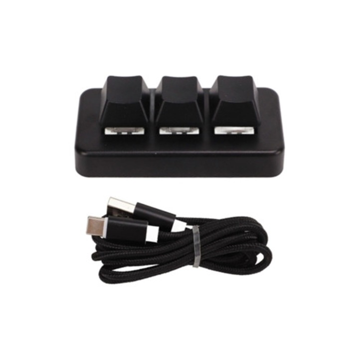 Tastatura USB cu 3 butoane, pentru programare, Ly Ebike