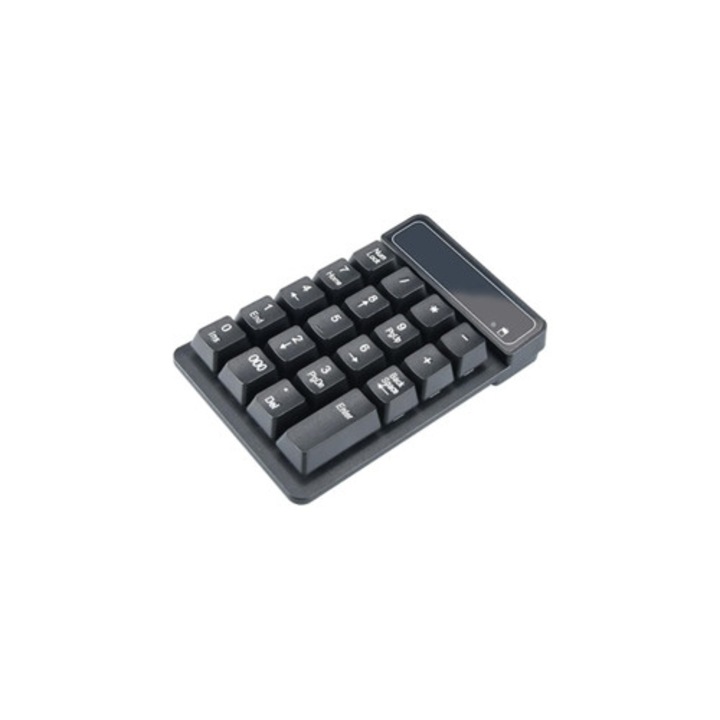 Tastatura numerica wireless mini USB 2.4GHz cu 19 taste