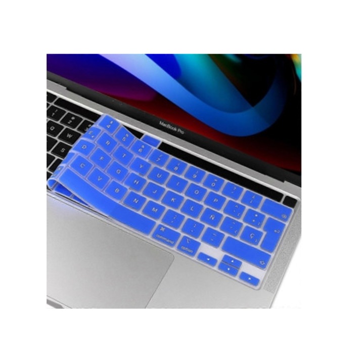 Folie protectie pentru tastatura Macbook, silicon, set