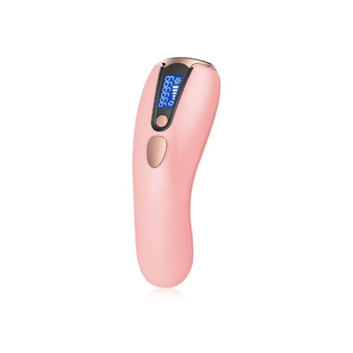 Epilator AUJEZON KT01, 990,000 flash-uri, 5 moduri de putere, roz