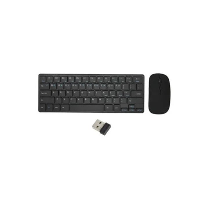 Vezeték nélküli billentyűzet és egér, ergonomikus készlet