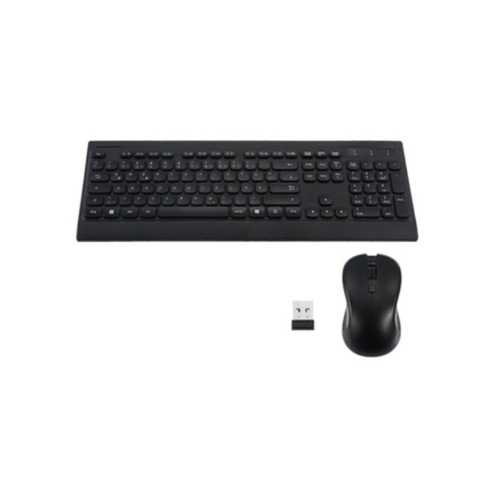 Tastatura wireless Bluetooth 2.4G, compatibila cu multiple dispozitive