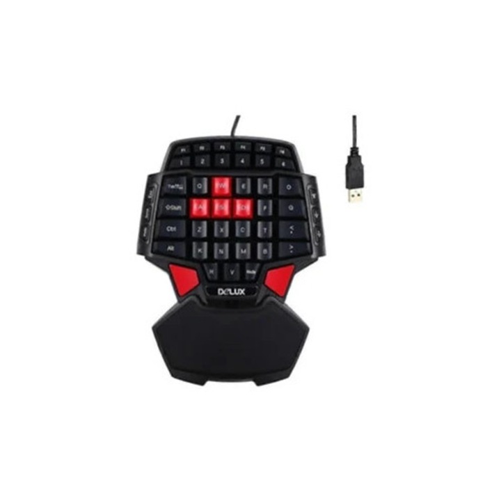 Set tastatura si mouse wireless 2.4 GHz, roz, cu tastatura numerica