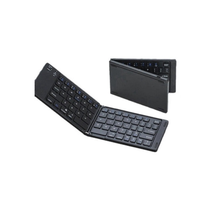 Tastatura USB pliabila din silicon moale, 85 taste, impermeabila, pentru laptop si bicicleta electrica