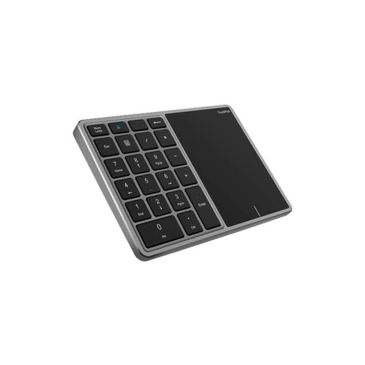 Tastatura numerica Bluetooth 4.2, 22 taste, tip C, mini touchpad, pentru bicicleta electrica