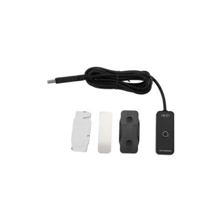 Tastatura Hk31, mini tastatura programabila pentru gaming, neagra