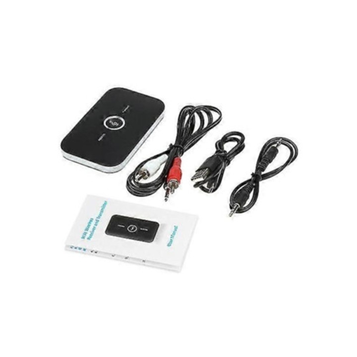 Transmitator si receptor Bluetooth wireless pentru sisteme audio si difuzoare, set