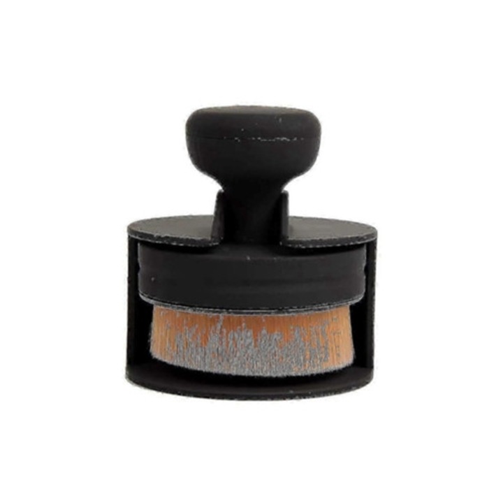 Pensula Kabuki mare portabila pentru fond de ten, Zhenv, acoperire completa, pentru fata si corp