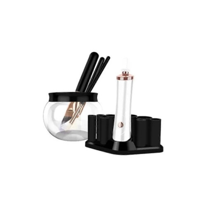 Curatator electric pentru pensule de machiaj Rosewell, accesorii machiaj