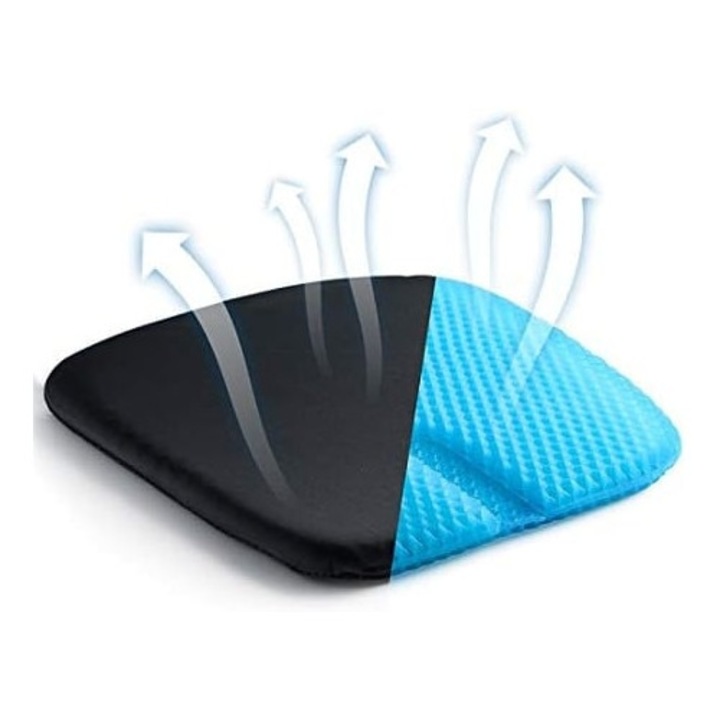 Голяма, многофункционална и удобна възглавница с гел, бяла, 50x70 см