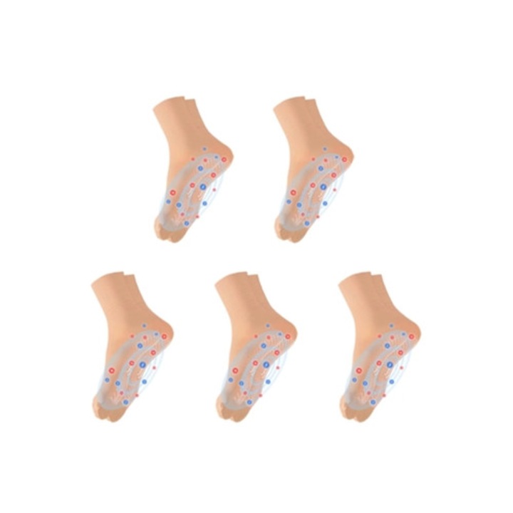 Aquaforge alakformáló elasztikus harisnya, 10 pár, kávé színű