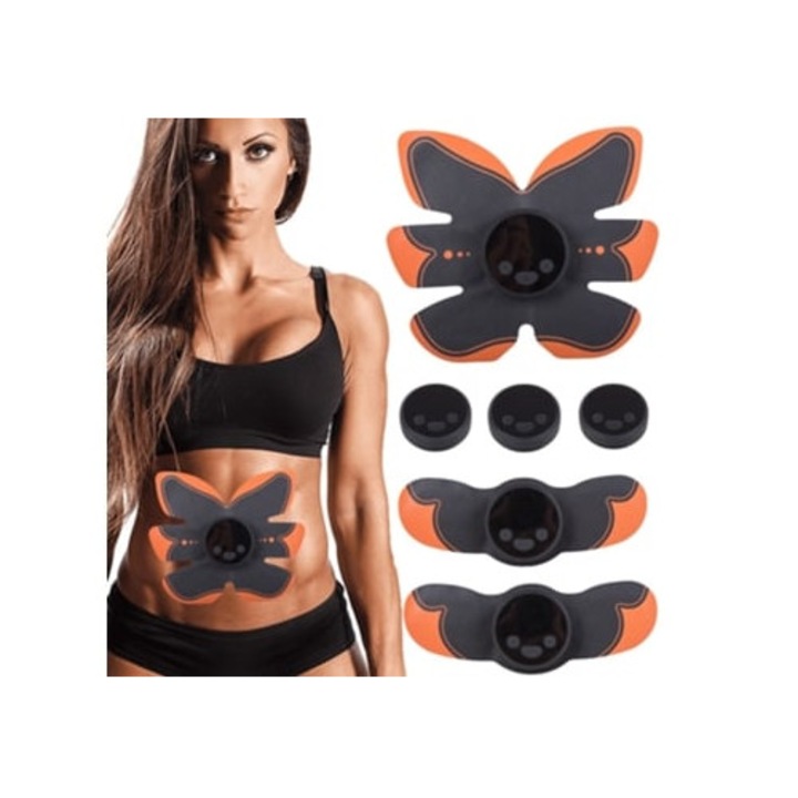 Масажор за корем Aquaforge, електростимулатор, тренировка на коремни мускули