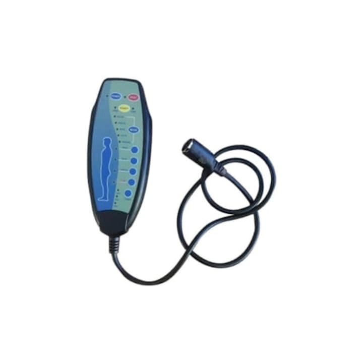 Telecomanda 8 pini pentru scaun de masaj si ridicare, control manual, 12vd75, Aquaforge