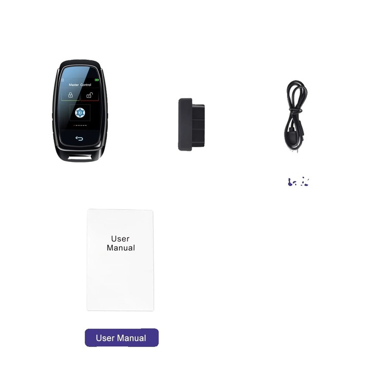 Cheie inteligenta, compatibilitate universala, culoare neagra