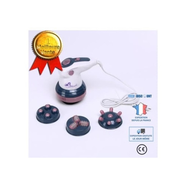 Aparat de masaj multifunctional electric anticelulitic, Aquaforge, cu infrarosu