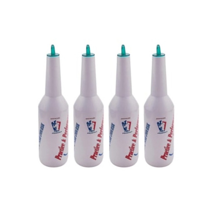 Set 4 shakere pentru vin si cocktailuri Aquaforge alb