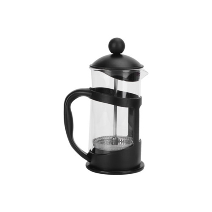 Инфузер за чай и кафе, от боросиликатно стъкло, 1000мл с ръчен филтър