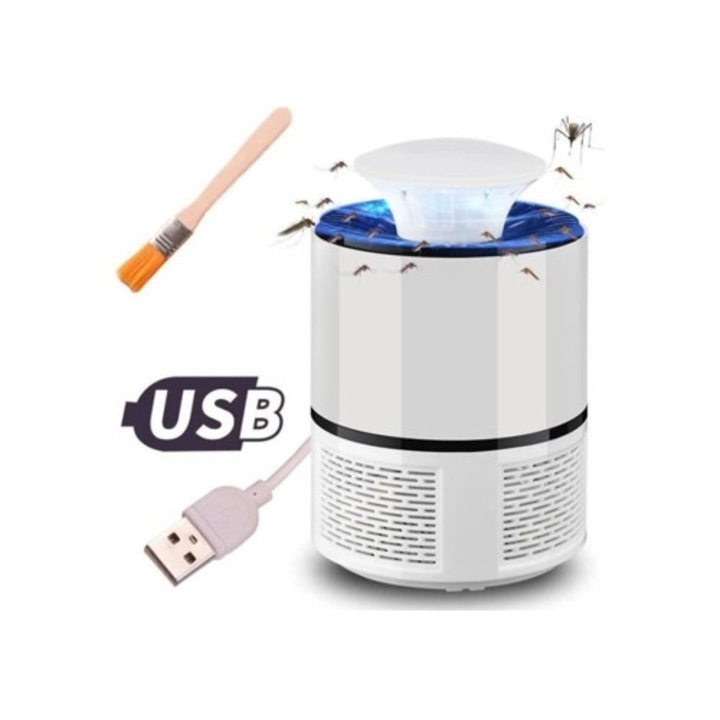 Лампа за насекоми SY12626, USB лампа против комари, електронен контрол на вредители, UV светлина