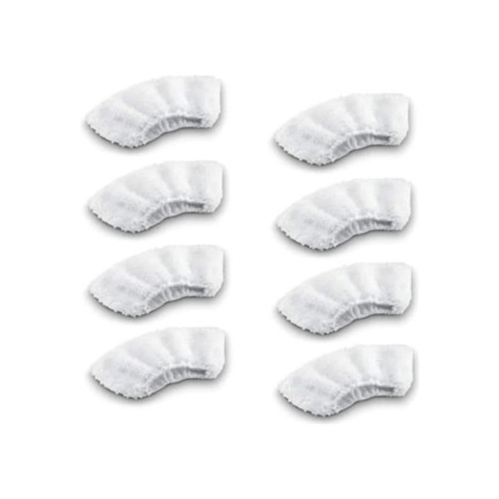 Комплект от 80 микрофибърни кърпички за накрайник на парочистачка Asplittool