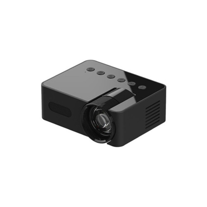 Videoproiector Mini Wifi 1080p Full HD, portabil, pentru acasa si exterior, Aquaforge