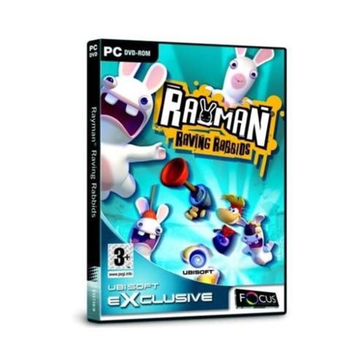 Joc Rayman Raving Rabbids Pc