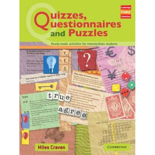 Quizzes, Questionnaires and Puzzles: Ready-Made Activities for Intermediate Students, Miles Craven (Author)