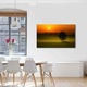 Tablou VarioView MoonLight Fosforescent Luminos in Intuneric Peisaje Privind apusul 40 x 60 cm