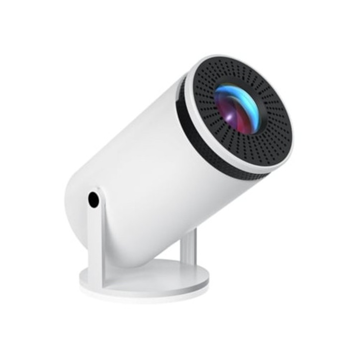 Videoproiector portabil Aquaforge 4k 1080p, rotire 180°, Wifi 6, Bluetooth 5.2, Android 12