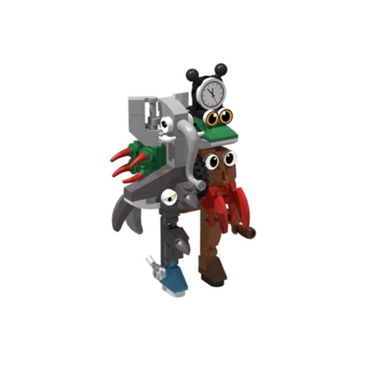 Set de constructie Brainrot Italiano, multicolor