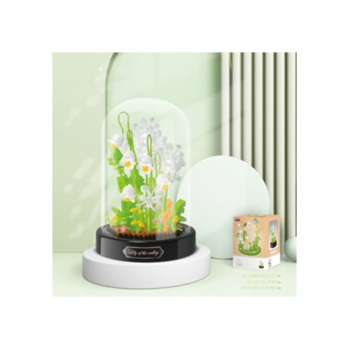 Set de constructie Buchet de flori 5 5, multicolor