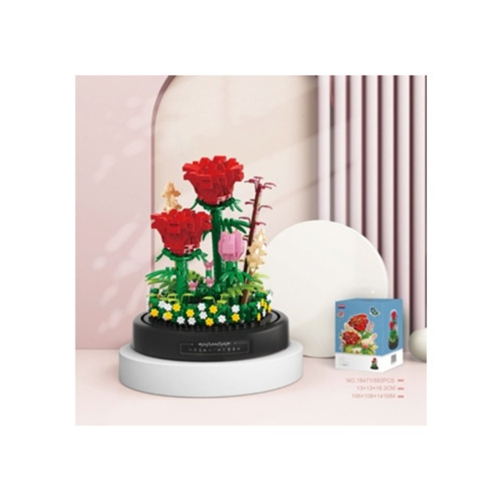 Set de constructie Aquaforge Buchet de Flori 3 3