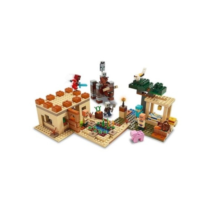 Строителен комплект 700 части The Illager Raid Village, Minecraft My World Series