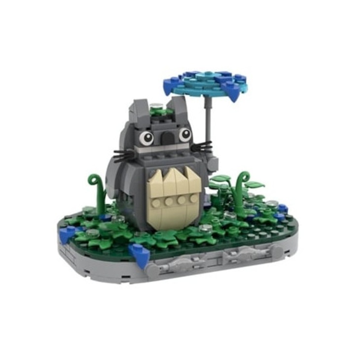 Set de constructie Anime Clasic My Neighbor Totoro, animale, 30x20x15cm