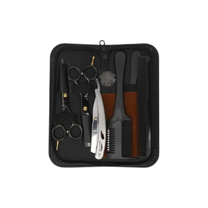 Set foarfece de tuns cu pieptene, pentru acasa sau salon