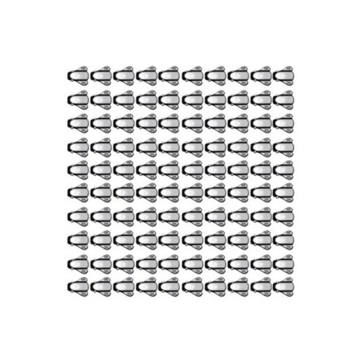 Szett 100 darab Matrica Sablon UV Gél Körömhosszabbításhoz