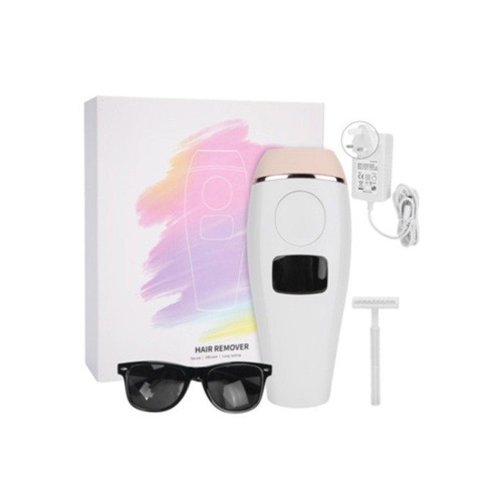 Epilator electric, 990.000 de flash-uri, lumina pulsata intensa (IPL), 110-240 V