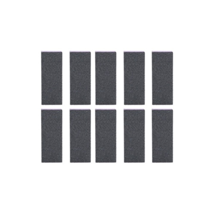 Set 10 Piese Pile Cosmetice pentru Unghii, Spuma, Indepartare Piele Moart