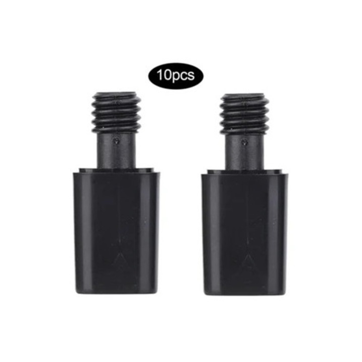 Lame microblading sprancene, Set 10 buc, Ace 7/19 pini, Negru