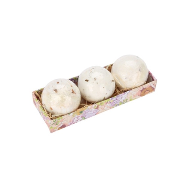 Bombe de baie, Ulei esential/flori uscate, Hidratare/Aromaterapie