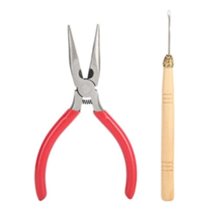 Cleste din inox pentru extensii de par