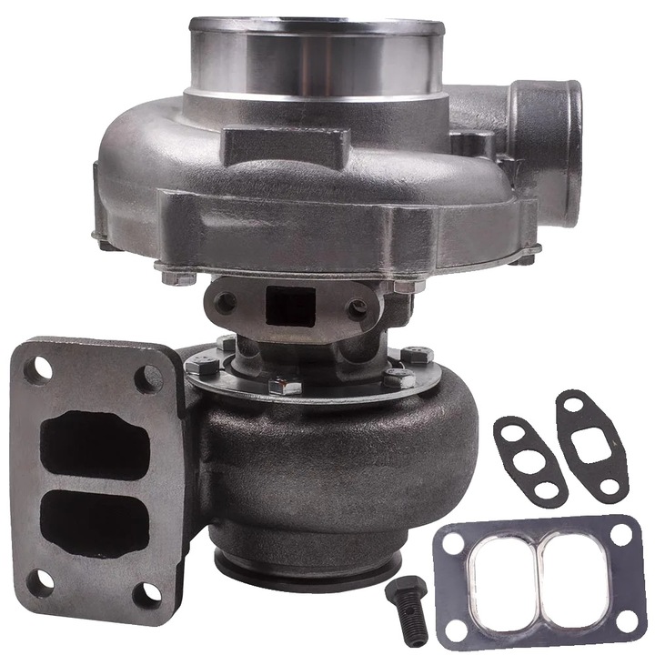 Turbocompresor T70, 600 HP, compatibilitate flansa T3, dimensiuni 34x30x25cm