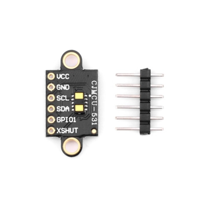 Senzor de distanta VL53L1X, detectie pana la 4 metri, senzor de timp de zbor