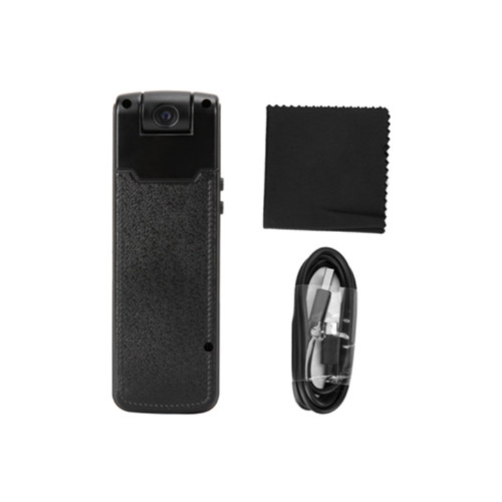 Camera de supraveghere mini, lentila ajustabila 180 grade, inalta definitie, infrarosu