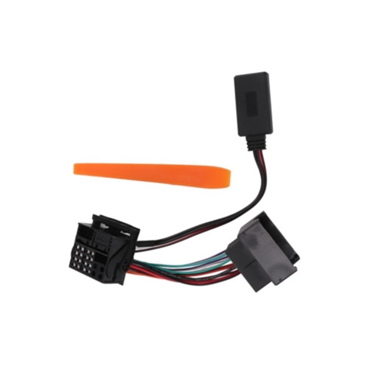 Adaptor Bluetooth 5.0 pentru Aux auto, set, compatibil cu Opel Agila CD70 CD30 CDC 40 Opera DVD 90