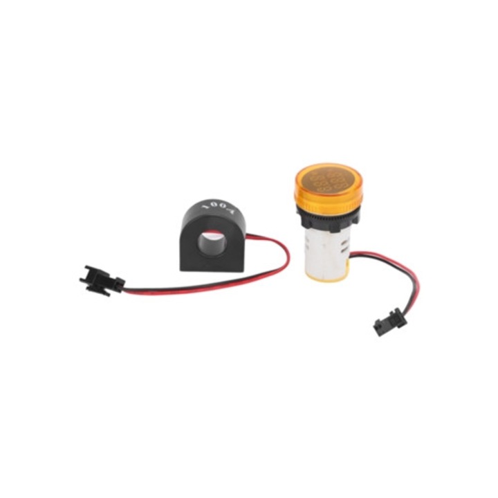Indicator de tensiune si curent cu display dublu Ad101, 0-100A, 50-500V