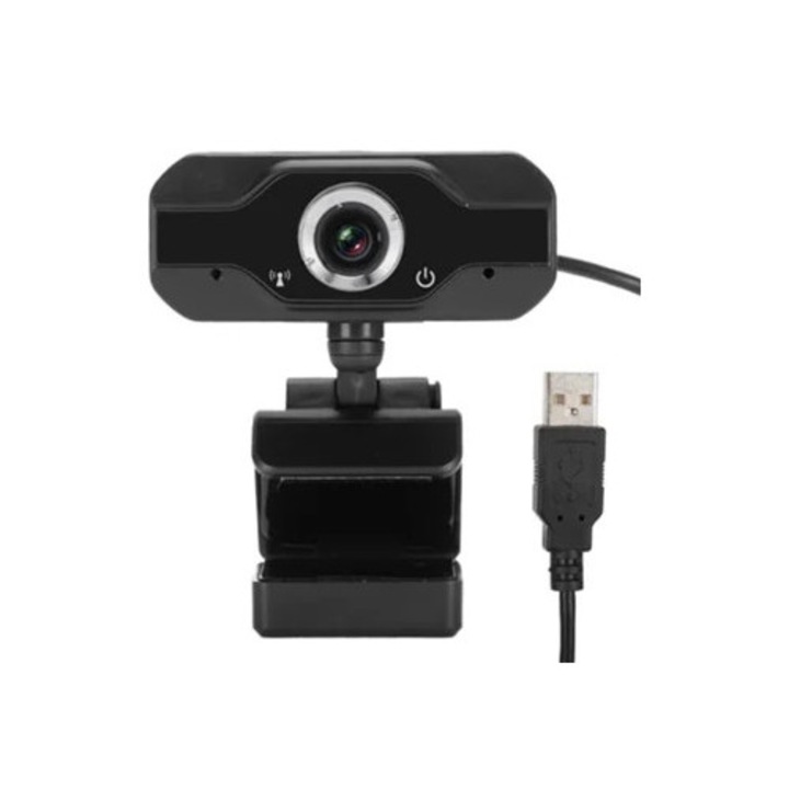 HD webkamera mikrofonnal és autofókusszal, számítógép-kiegészítő