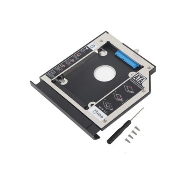 Caddy HDD SATA 3.0 intern pentru laptopuri Acer