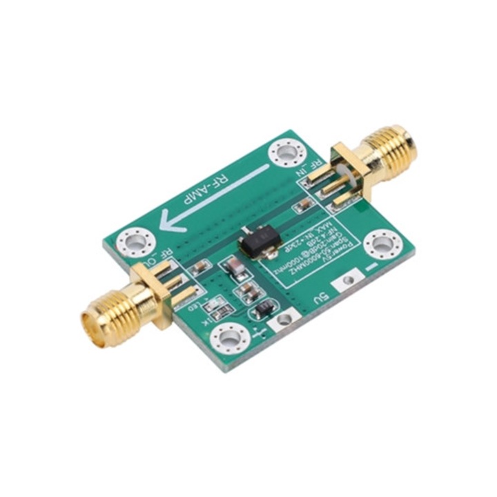 Modul amplificator RF cu zgomot redus, 20 dB, 50-6000 MHz