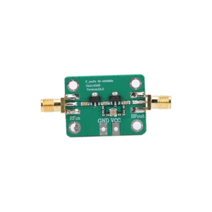 Modul amplificator RF 30-4000MHz, 40dB, component electronic pentru placa de circuit imprimat