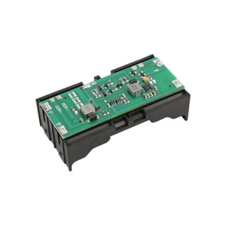 Modul 5 in 1 pentru baterii litiu 12V/9V, placa step-up, UPS, incarcare si descarcare